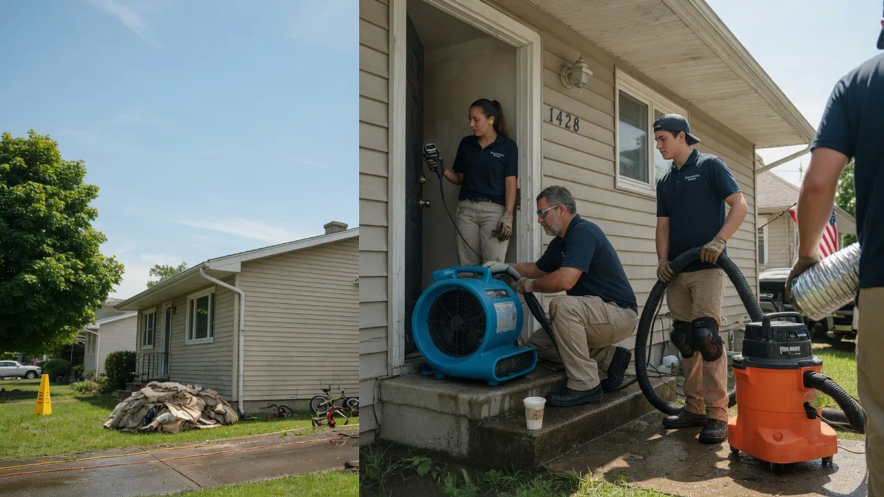Water Damage Restoration in Bulger, PA near me